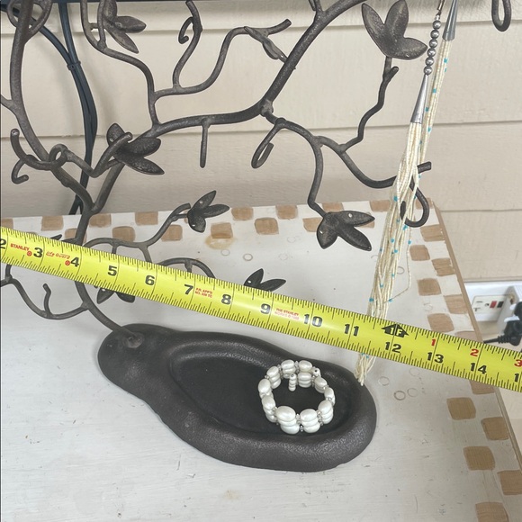 Metal Tree Sculpture Jewelry Holder - Picture 5 of 6